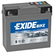 EXIDE EXIGEL1219 Акумулятор EXIDE GEL [12B] 19 Ah/  185x80x170 (ДхШхВ) CCA 170 на автомобиль BMW GT