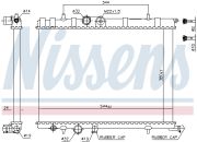 Nissens NIS 63502 Радиатор CN BERLINGO(02-)1.1 i(+)[OE 1330.74]
