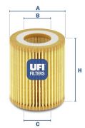 UFI 2504900 Масляный фильтр на автомобиль SAAB 9-3
