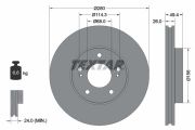 TEXTAR T92179003 Тормозной диск