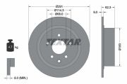 TEXTAR T92237103 Тормозной диск