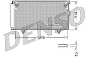 DENSO DENDCN36001 Радіатор кондиціонера на автомобиль SUBARU OUTBACK