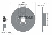 TEXTAR T92096400 Тормозной диск на автомобиль ALFA ROMEO 147