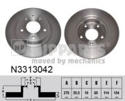 NIPPARTS N3313042 Тормозной диск