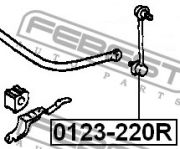 FEBEST FE0123220R Тяга / Стійка стабілізатора