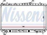 NISSENS NIS61634 Радиатор BUICK EXCELLE(04-)1.6 i 16V(+)[OE P96553243] на автомобиль DAEWOO NUBIRA