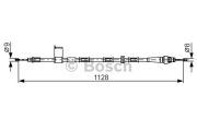 BOSCH 1987482363 Трос, стояночная тормозная система на автомобиль JEEP GRAND