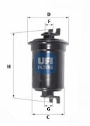 UFI 3152400 Топливный фильтр