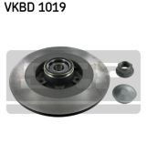SKF VKBD1019 Гальмівний диск з підшипником