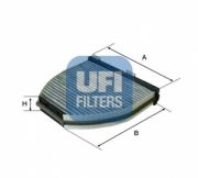 UFI  Фильтр, воздух во внутренном пространстве
