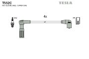 Tesla  Кабель зажигания, к-кт TESLA Citroen,Peugeot,Fiat,Lancia 89- 1,4;1,6