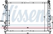 NISSENS NIS60030 Радиатор ALFA 145(94-)1.9 TD(+)[OE 60603939] на автомобиль ALFA ROMEO 145