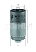 KNECHT KC69 Топливный фильтр