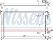 Nissens NIS 63701 Радиатор PT 406(95-)2.0 HDi(+)[OE 1330.44]
