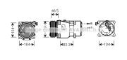LKQ  Компрессор C5 / P307 Diesel01-