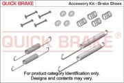 Quick Brake QB1050034 Монтажный комплект тормозных колодок