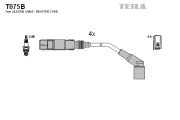 TESLA TEST075B Комплект высоковольтных проводов