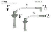 TESLA TEST582B Комплект высоковольтных проводов на автомобиль SUBARU FORESTER