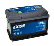 EXIDE  Акумулятор EXIDE Excell - 71Ah/ EN 670 / 278x175x175 (ДхШхВ)