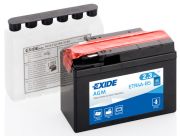 EXIDE EXIETR4ABS Акумулятор EXIDE AGM [12B] 2,3 Ah /  113x48x85 (ДхШхВ) на автомобиль HONDA SFX