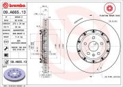 BREMBO 09A66513 Тормозные диски на автомобиль CADILLAC CTS