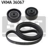 SKF VKMA36067 Комплект доріжкового ремня