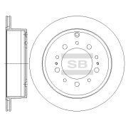 SANGSIN SBSD4032 шт. Тормозной диск на автомобиль TOYOTA LAND CRUISER