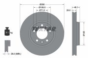 TEXTAR T92156903 Тормозной диск