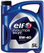 ELF ELF115FT Масло моторное Elf Evolution 900 FT 5W40 / 5л. / (ACEA A3/B4, API SN/CF, RN0700/RN0710)