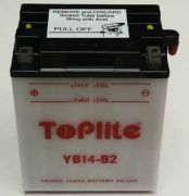 TOPLITE YB14B2 Мотоакумулятор TOPLITE