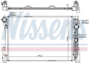 NISSENS NIS67161 Радиатор MB C W 204(07-)C 180 CGI(+)[OE 204 500 02 03] на автомобиль MERCEDES-BENZ E-CLASS