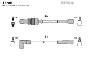 TESLA TEST728B Кабель зажигания, к-кт TESLA Citroen,Peugeot 84-98 1,0;1,1;1,3;1,4 на автомобиль CITROEN C15