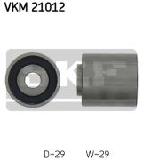 SKF VKM21012 Паразитный / Ведущий ролик, зубчатый ремень на автомобиль AUDI A6