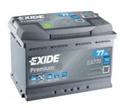 EXIDE  Акумулятор EXIDE Премиум - 77Ah/ EN 760 / 278x175x190 (ДхШхВ)