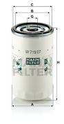 MANN MFW71927 Масляный фильтр на автомобиль MAZDA TRIBUTE