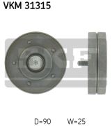 SKF VKM31315 Паразитный / ведущий ролик, поликлиновой ремень на автомобиль VW AMAROK