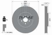 TEXTAR T92119600 Тормозной диск на автомобиль ALFA ROMEO 147