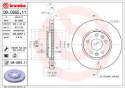 BREMBO 09C65511 Тормозные диски на автомобиль RENAULT MEGANE