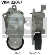 SKF VKM33047 Натяжной ролик, поликлиновой  ремень на автомобиль CITROEN C4