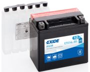 EXIDE  Акумулятор EXIDE AGM [12B] 12 Ah/  150x87x145 (ДхШхВ) CCA 200