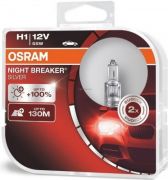 OSRAM OSR64150NBSHCB Автомобильная лампа: H1 12V 55W P14,5s NIGHT BREAKER SILVER (+100) (к-кт 2 шт)                       на автомобиль BMW 8