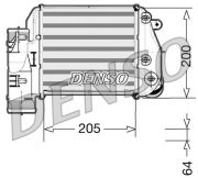 DENSO DENDIT02025 Інтеркулер на автомобиль AUDI A6