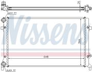 NISSENS NIS65277A Радиатор AI A 3/S 3(03-)1.6 FSI(+)[OE 1K0.121.251 AR] на автомобиль SEAT ALTEA