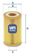 UFI 2502200 Масляный фильтр