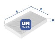 UFI 5303800 Фильтр, воздух во внутренном пространстве