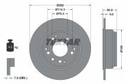 TEXTAR T92078400 Тормозной диск