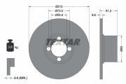 TEXTAR T92092600 Тормозной диск на автомобиль ROVER MINI