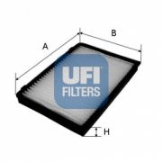 UFI 5315100 Фильтр, воздух во внутренном пространстве на автомобиль CHEVROLET CAPTIVA