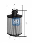 UFI 2505500 Масляный фильтр