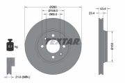 TEXTAR T92048400 Тормозной диск